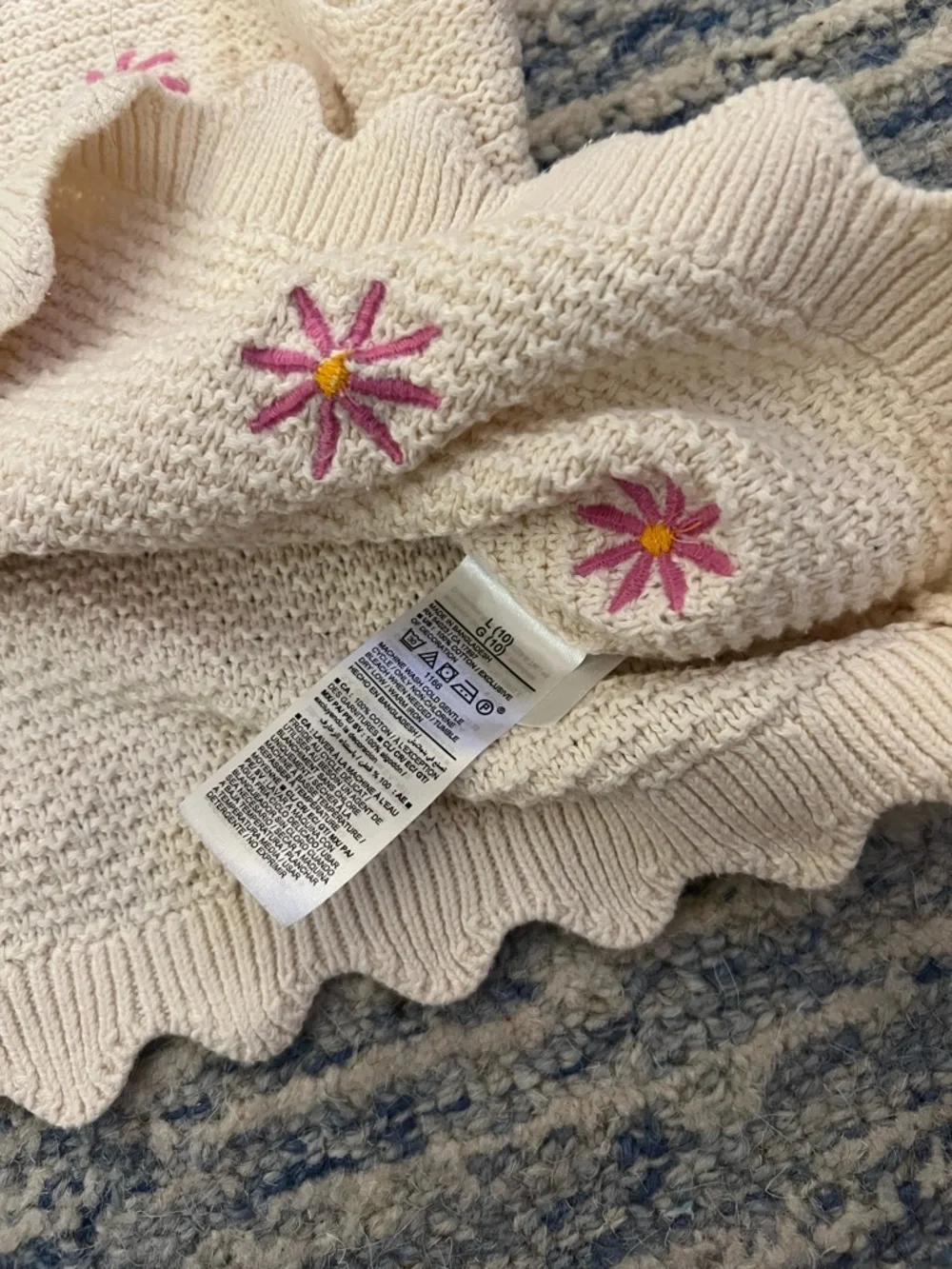 Old Navy Floral Knit Tank